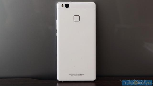 Huawei, P9 Lite, weiß, Rückseite, Kunststoff