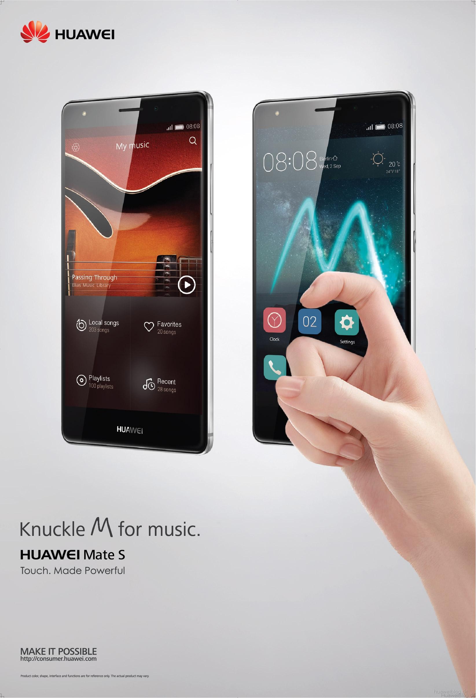 Huawei Mate S_Music
