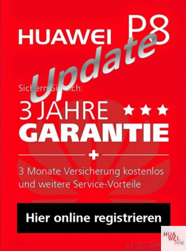 Huawei P8 Garantie