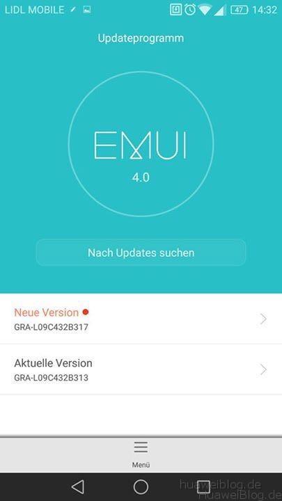Huawei P8 Marshmallow Update B317