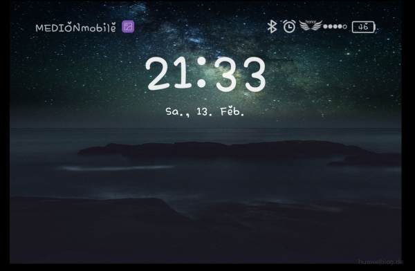 EMUI - Hintergrund - Smart Cover - Dunkel