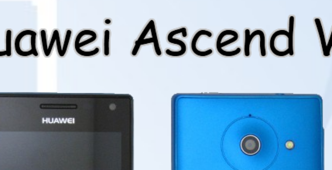 Huawei Ascend W1 für den chinesischen Markt freigegeben
