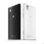 Huawei Ascend P2 - black - white