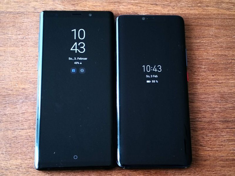 Mate 20 Pro vs. Samsung Galaxy Note 9