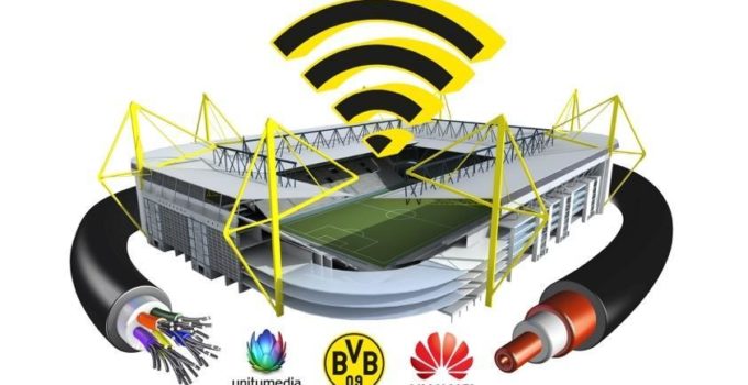 Huawei ermöglicht flächendeckendes WLAN im Stadion des BVB