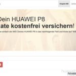 Huawei P8 Schutzbrief