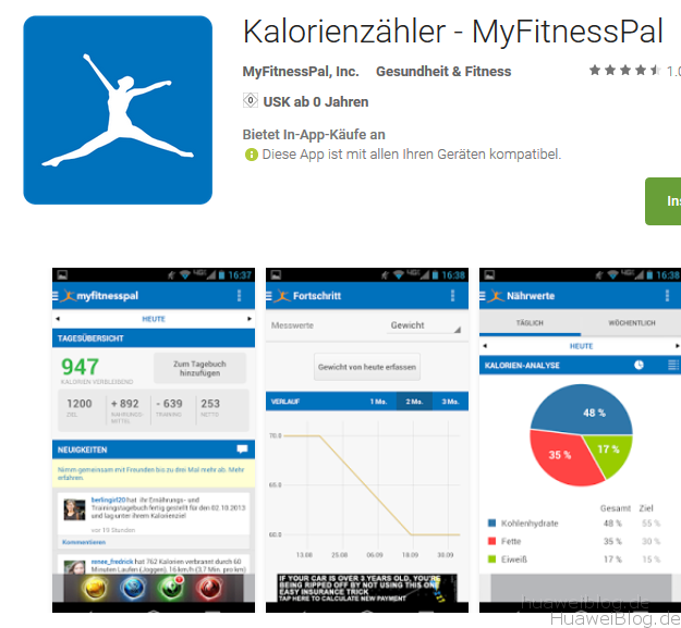 MyFitnessPal-App