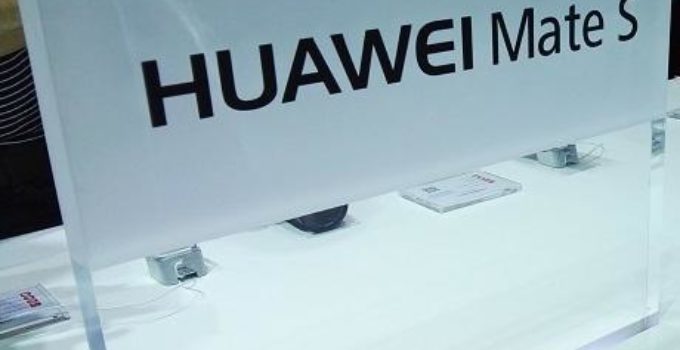 Huawei Mate S Schild
