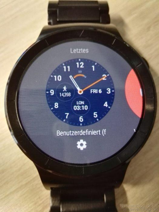 Huawei Watch Watchface individualisierbar