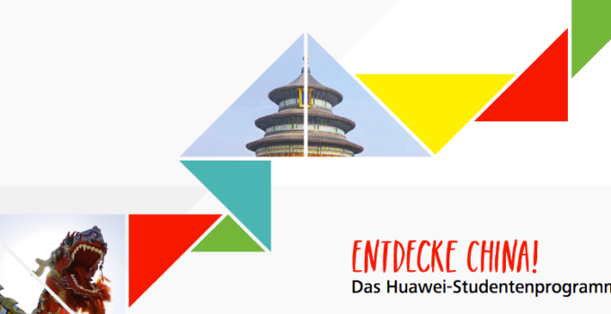 Huawei Studentenprogramm: Reise nach China