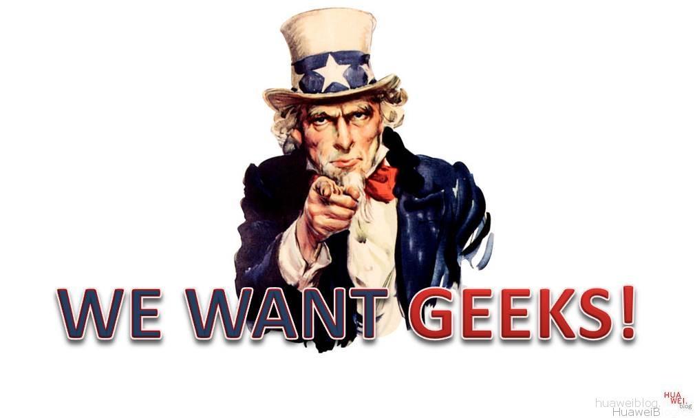 We want Geeks