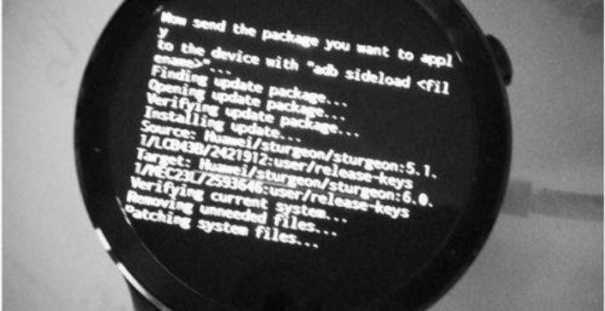 Huawei Watch Update Android Wear 1.4 Marshmallow