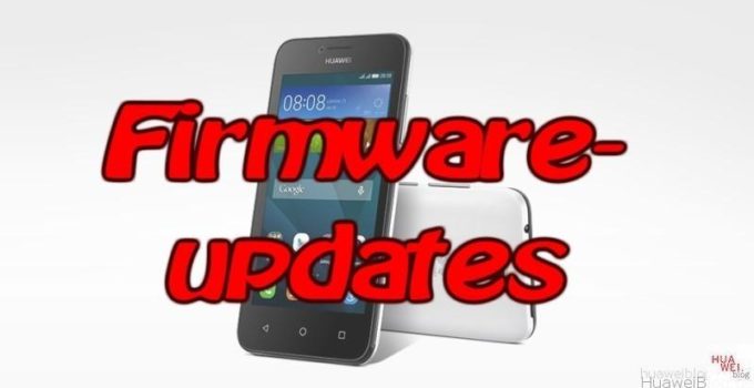 Firmwareupdates für Huawei Y3 und Y5 erschienen