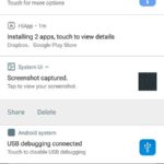 Huawei Mate 8 Android Nougat Benachrichtigung