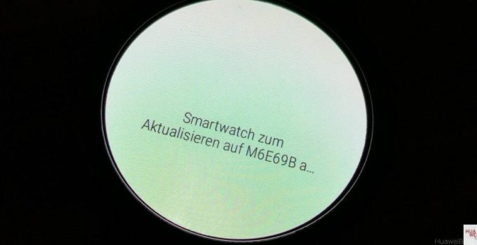 Huawei Watch Update