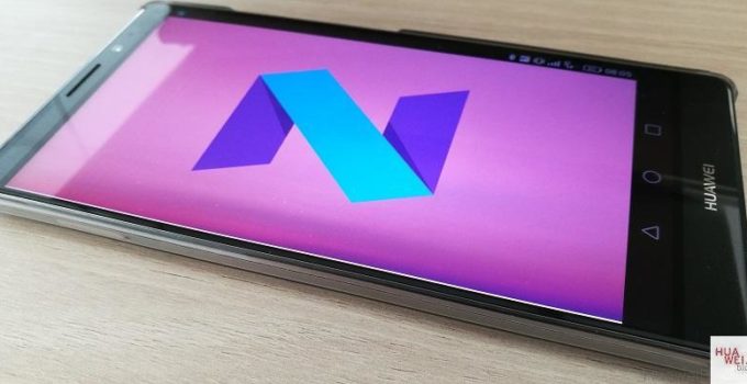 Huawei Mate 8 Android Nougat