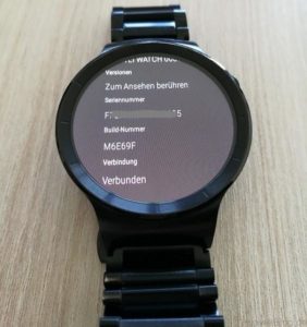 Huawei Watch Update M6E69F