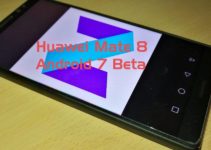 Huawei Mate 8 Android 7 Beta