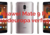 Huawei Mate 9 Pro in Nordeuropa verfügbar