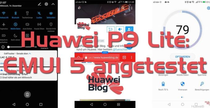 Titelbild Huawei P9 Lite EMUI 5