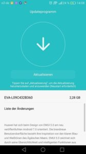 Huawei P9 Nougat B360 Firmware Update