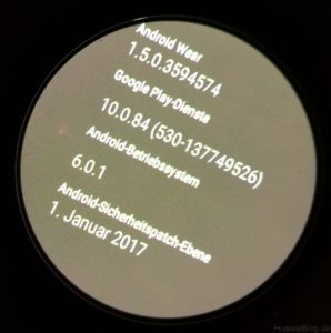 Huawei Watch Update Sicherheitspatch Info