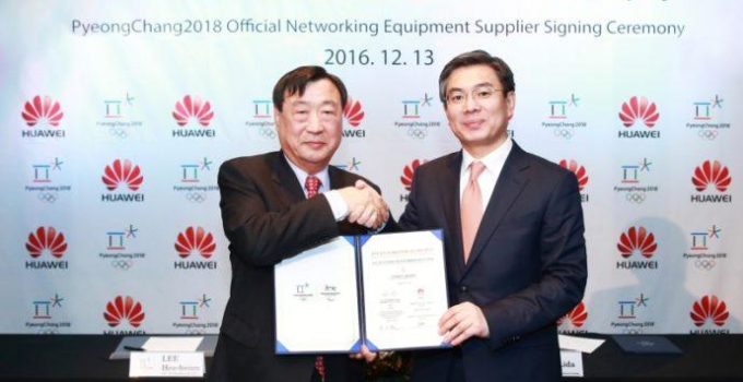 Huawei Partner Olympische Winterspiele 2018