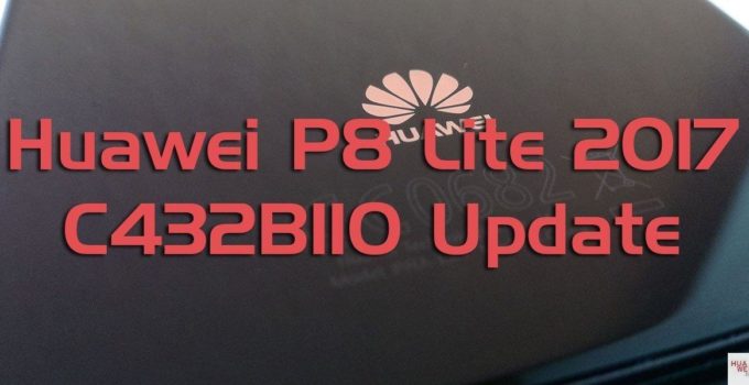 Huawei P8 Lite 2017 C432B110 Firmwareupdate