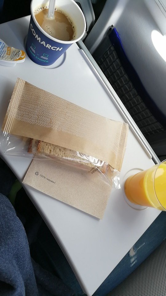Frühstück Lufthansa