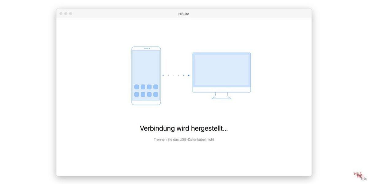 HiSuite für Mac - Titelbild