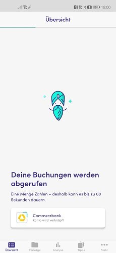 Banking für die AppGallery: Kooperation zwischen HUAWEI und Service-Anbietern 5 Finanzguru Einrichtung Banking AppGallery