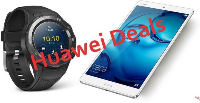 Aktuelle Huawei Schnäppchen: Watch 2 & MediaPad M3