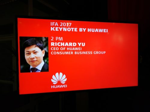 IFA 2017: Huawei Keynote