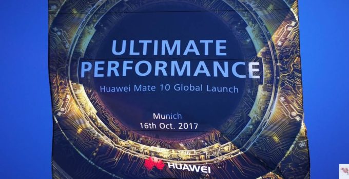 Huawei Mate 10 Launch