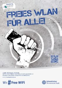 FreeWiFi Gelsenkirchen - Plakat 1