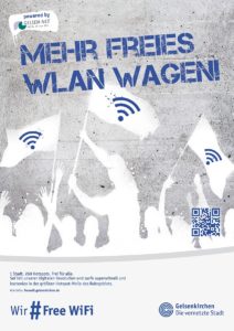 FreeWiFi Gelsenkirchen - Plakat 3