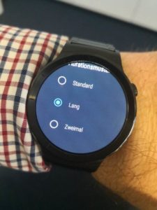 Huawei Watch Update Vibration