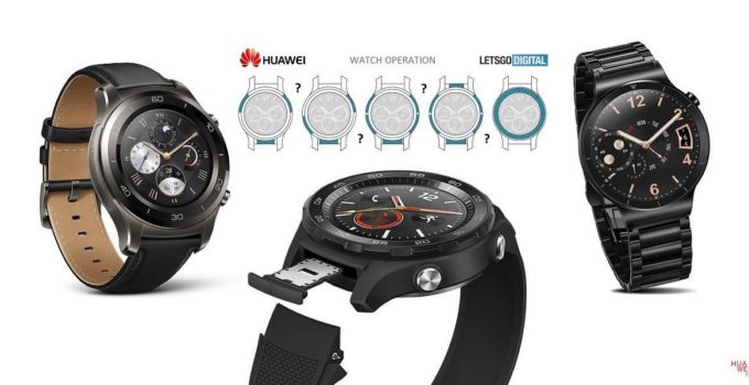 Patent lässt neuartige Huawei Watch Bedienung vermuten