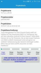 Huawei P10 Oreo Beta Projekt
