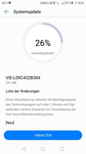 Huawei P9 Plus Update B384