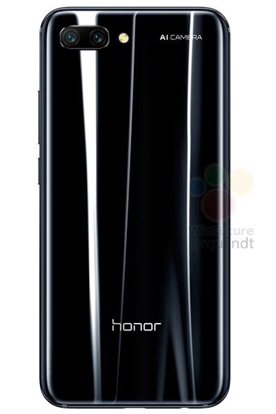 honor 10 Schwarz Back Leak