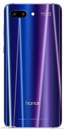 Neue Bilder des honor 10 aufgetaucht 10 honor 10 Leaks Rückseite