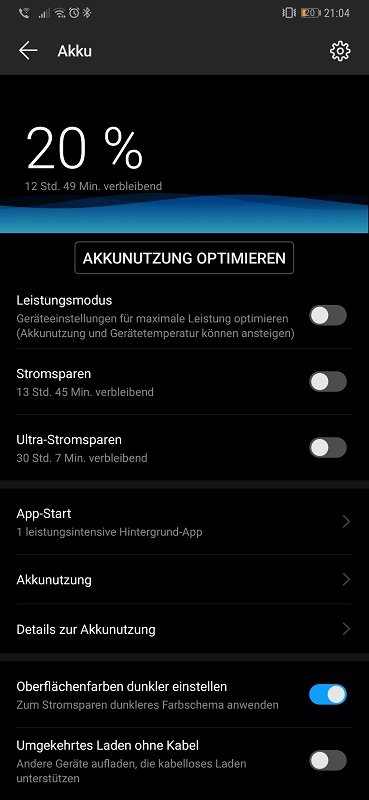 Huawei Mate 20 Pro Test Akkulaufzeit Heavy User