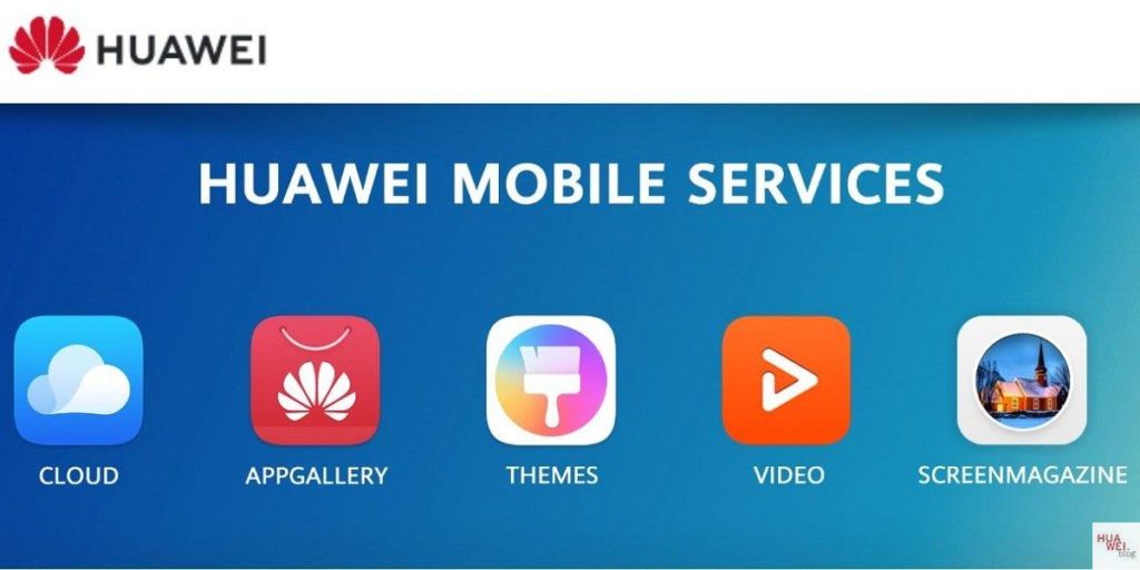 Huawei Mobile Services Header