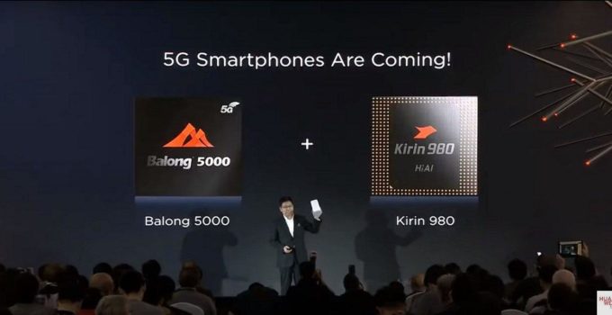 Huawei zeigt faltbares 5G Smartphone beim MWC