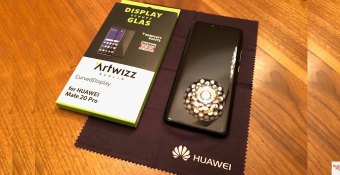 Huawei Mate 20 Pro - Display Glas von Artwizz im Test 1