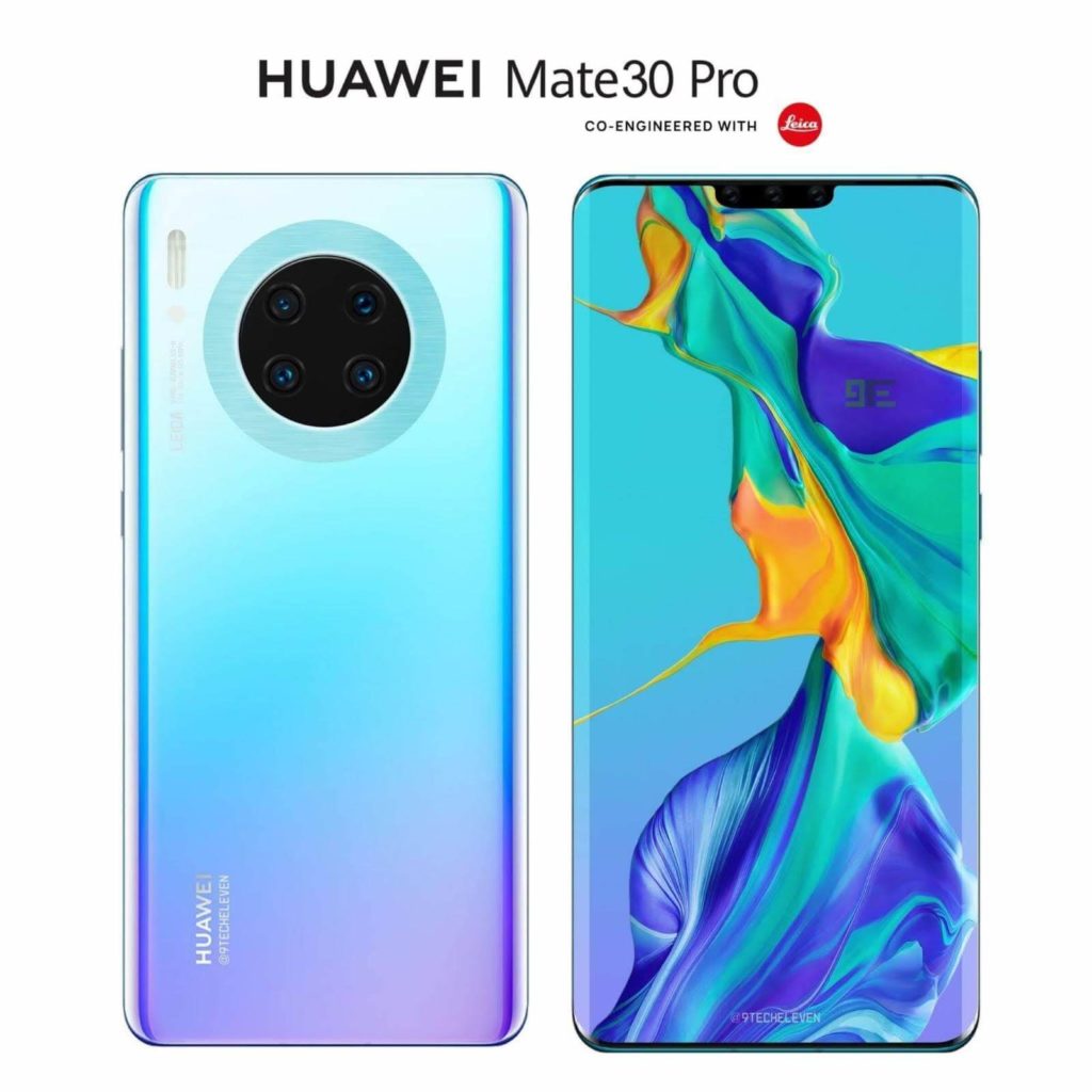 Huawei Mate 30 Pro Leak Colors