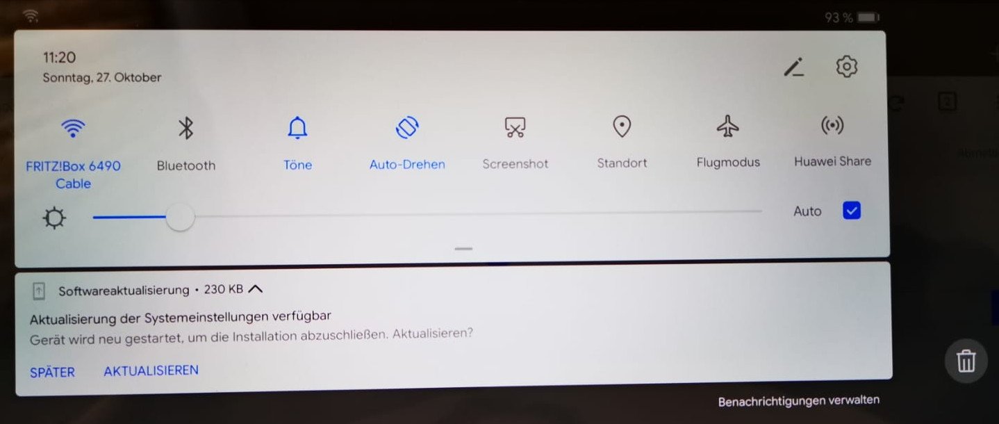 MediaPad M5 10.8 WiFi erhält September-Patch 2019 3 MediaPad M5 10.8 WiFi erhält September-Patch 2019 3