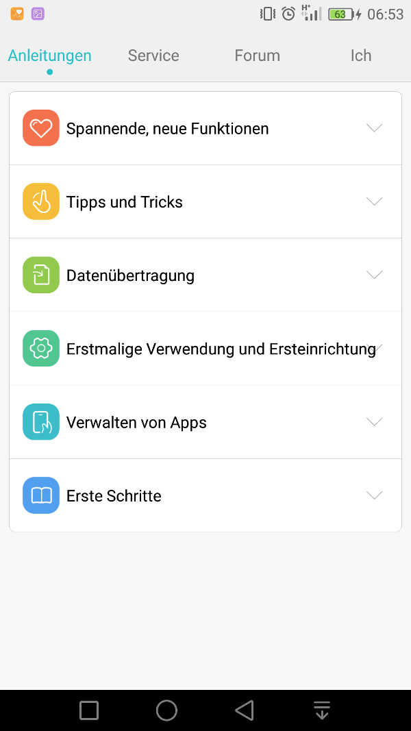 HiCare App Anleitung