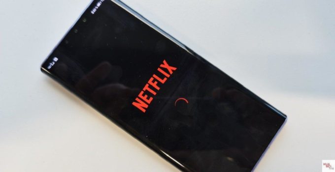 Huawei Mate 30 Pro Netflix Header